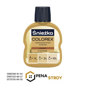 Краситель универсальный Sniezka Colorex 90 Черный 100мл