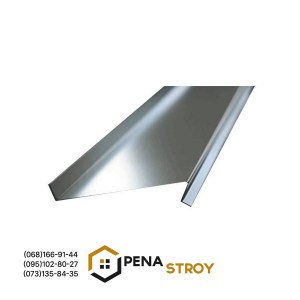 Отлив оцинкованный 80x2000 мм